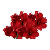 Cành Hoa Huệ Tứ Phương - Scarlet Rouge Matte-Hoa Lụa-Đối tác tại Trung Quốc theo từng đơn đặt hàng-CẬU HAI HOME DECOR