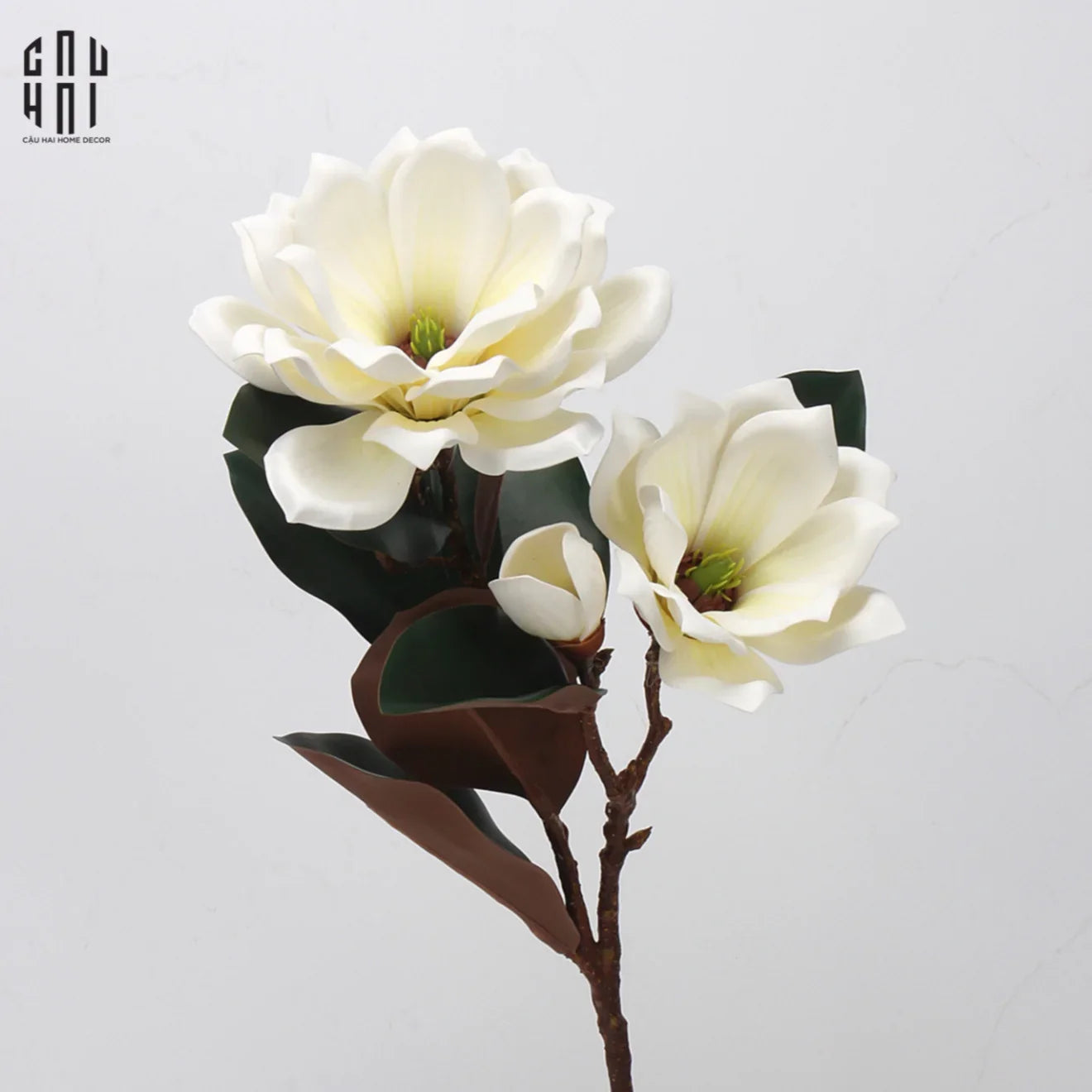 Cành Hoa Mộc Lan Minyulua De Magnolia -CẬU HAI HOME DECOR
