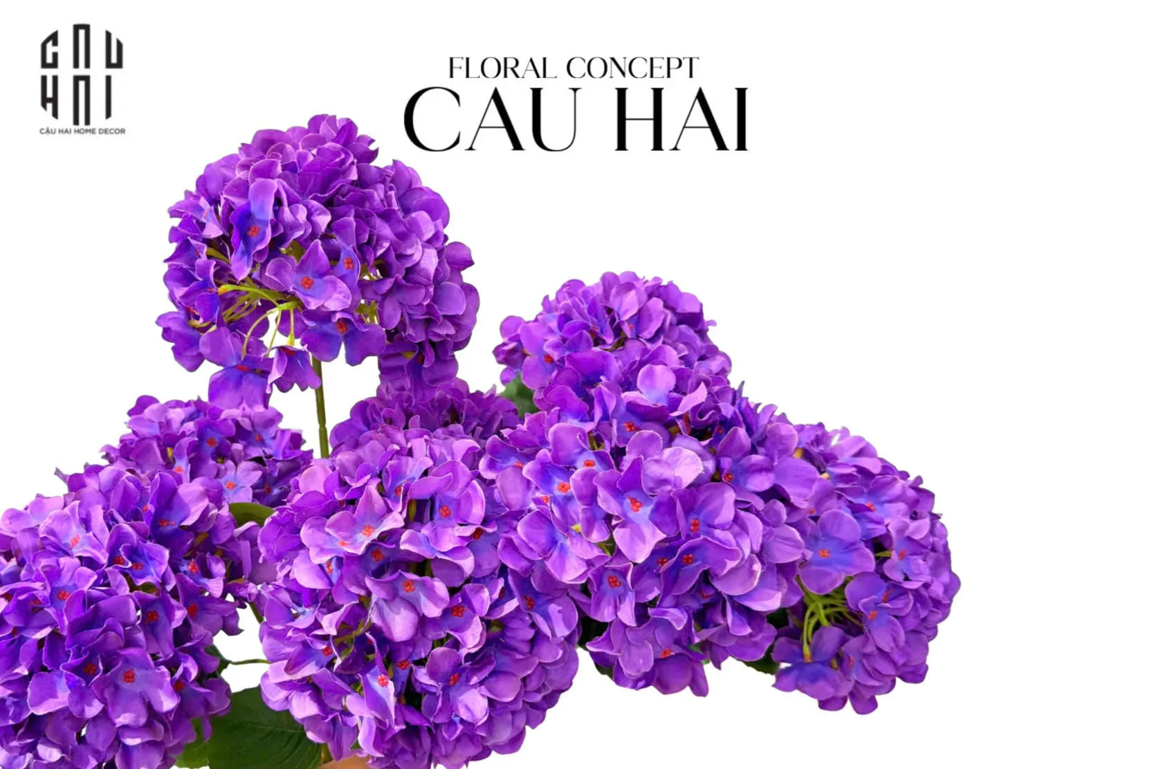 CÀNH HOA SUPER CẨM TÚ CẦU - VIOLET