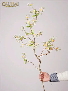 Cành Hoa Táo-Hoa Lụa-CẬU HAI HOME DECOR