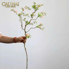 Cành Hoa Táo-Hoa Lụa-CẬU HAI HOME DECOR