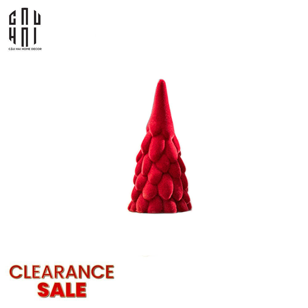 CÂY THÔNG GIÁNG SINH MINI - RED VELVET CHRISTMAS TREE-CẬU HAI HOME DECOR