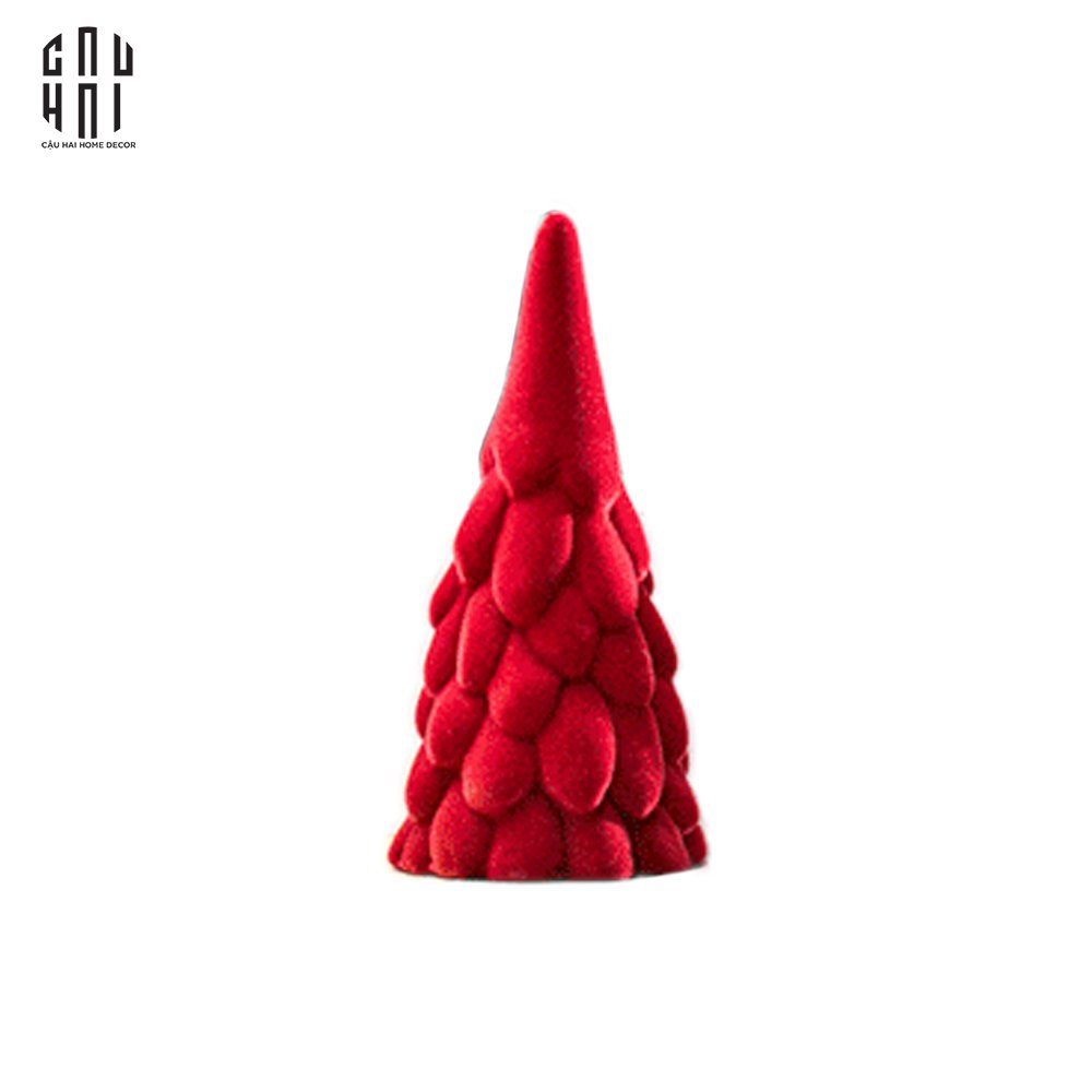 CÂY THÔNG GIÁNG SINH MINI - RED VELVET CHRISTMAS TREE-CẬU HAI HOME DECOR