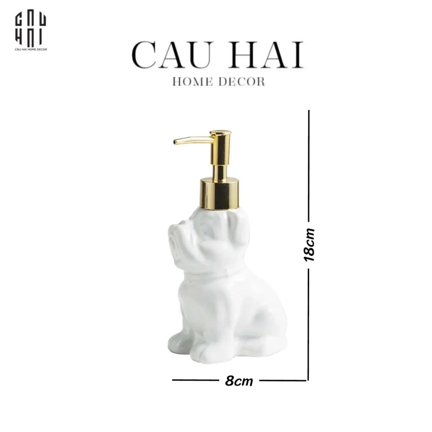CHAI KIT NHÀ TẮM PUGGY WHITE