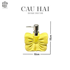 Chai Kit Yellow Bow-CẬU HAI HOME DECOR