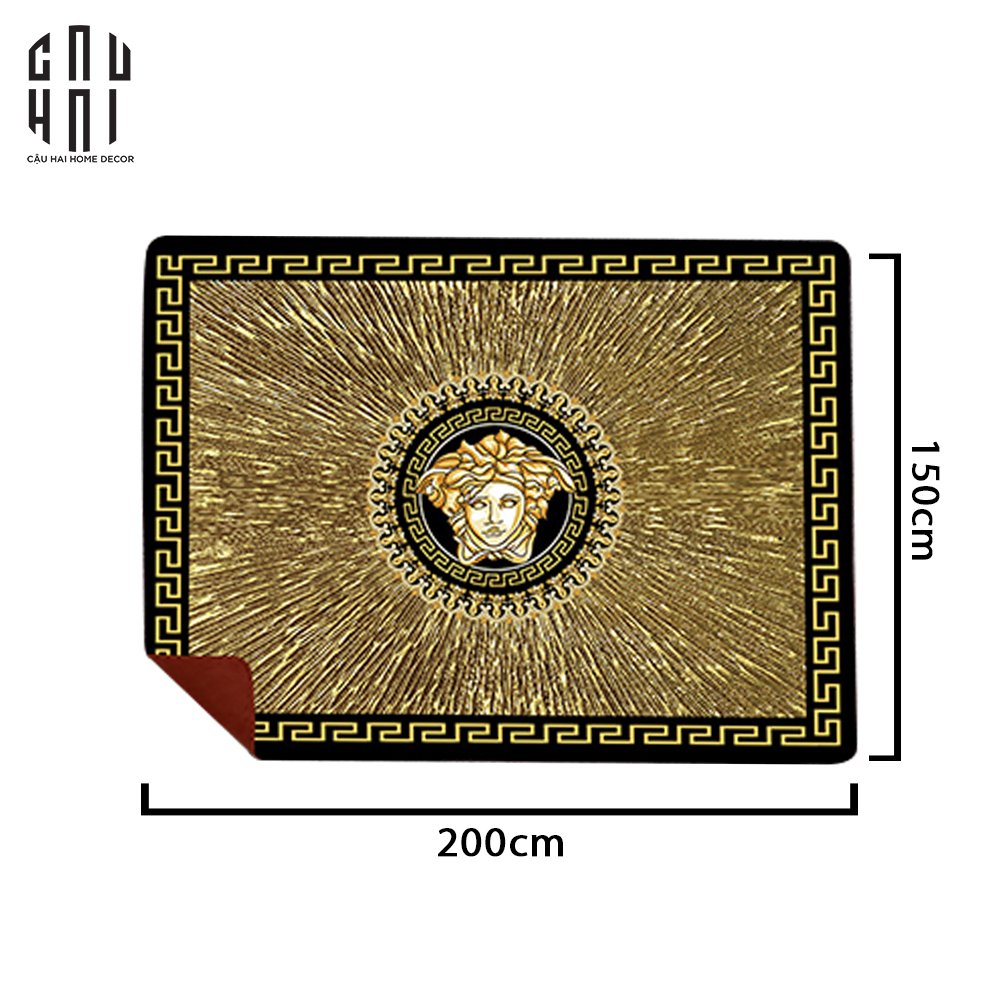 CHĂN NHUNG CAO CẤP MEDUSA GALA AMPLIFIED - LUXURY VELVET BLANKET 150X200 - CẬU HAI HOME DECOR