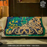 CHĂN SOFA CAO CẤP HALF TREXA VELVET BLANKET 150.-CẬU HAI HOME DECOR