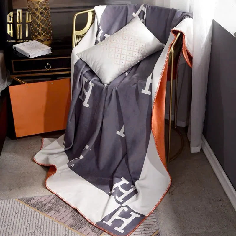 CHĂN SOFA CAO CẤP NEW EDITION HELIOS VELVET BLANKET 150.