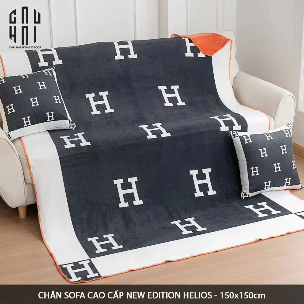 CHĂN SOFA CAO CẤP NEW EDITION HELIOS VELVET BLANKET 150.
