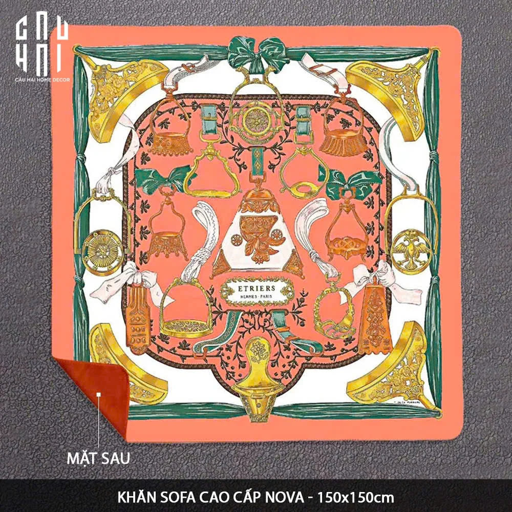 CHĂN SOFA NHUNG CAO CẤP NOVA VELVET BLANKET - 150x150 CM