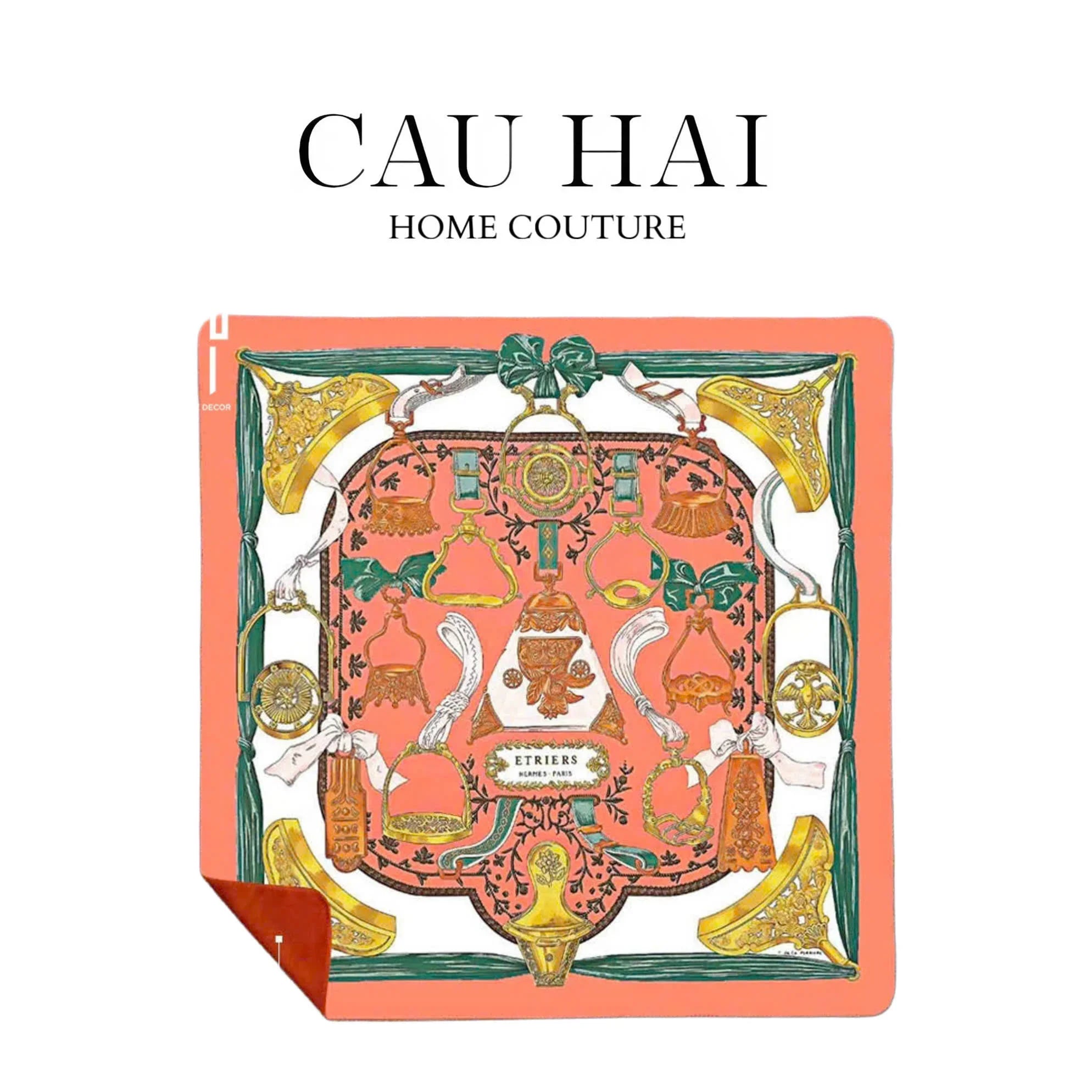 Chăn Sofa Nhung Cao Cấp Nova Velvet Blanket - 150X150 Cm-CẬU HAI HOME DECOR
