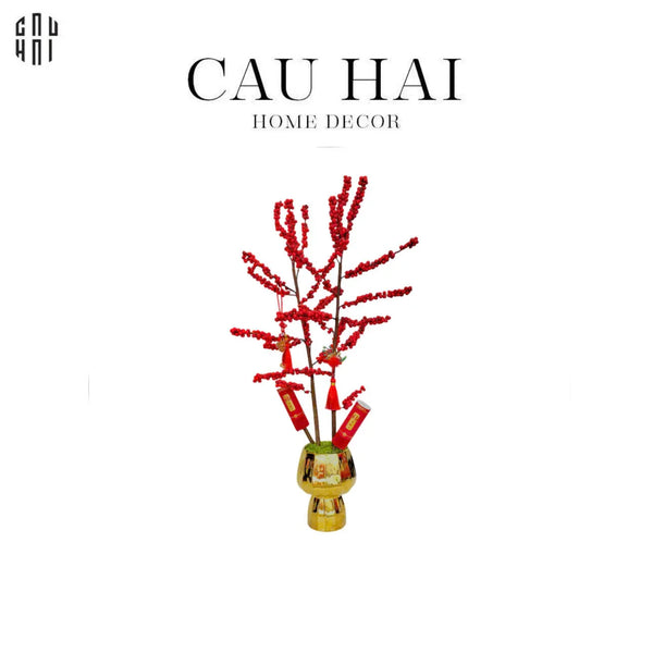 CHẬU ĐÀO ĐÔNG 2025 - SONG PHÚC CÁT TƯỜNG-CẬU HAI HOME DECOR