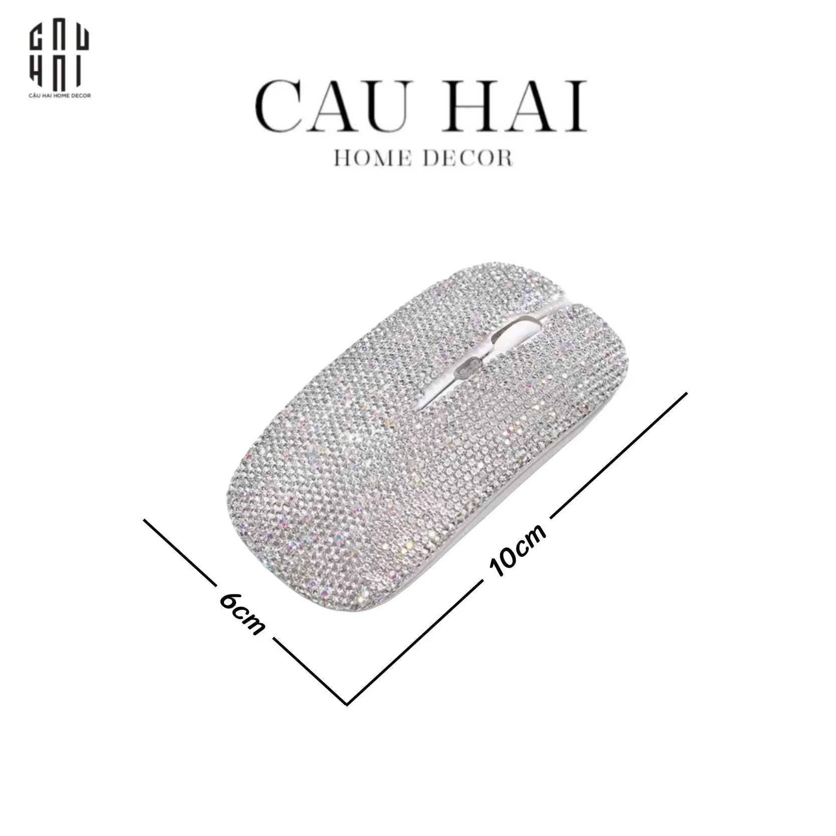 CHUỘT MÁY TÍNH KHÔNG DÂY - MAGIC MOUSE DIAMOND BLING BLING