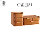 COMBO 2 HỘP LƯU TRỮ DA PU ALEXANDER-CẬU HAI HOME DECOR