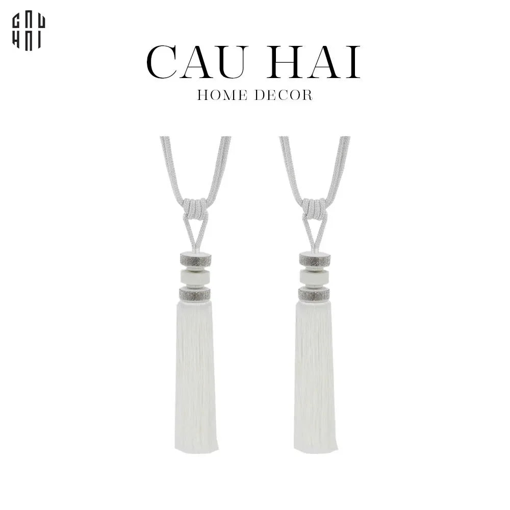 CỘT MÀN ĐÔI HALO BLANC BLING BLING 2PCS - 85CM