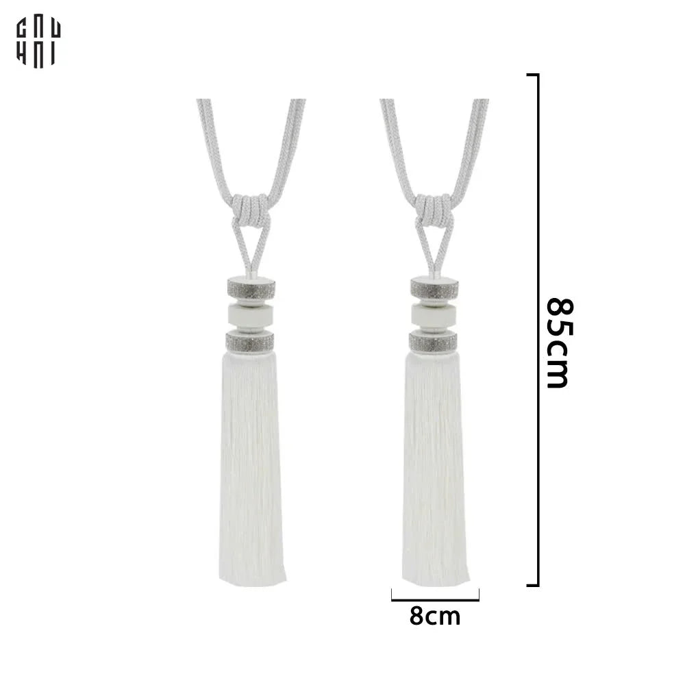 CỘT MÀN ĐÔI HALO BLANC BLING BLING 2PCS - 85CM