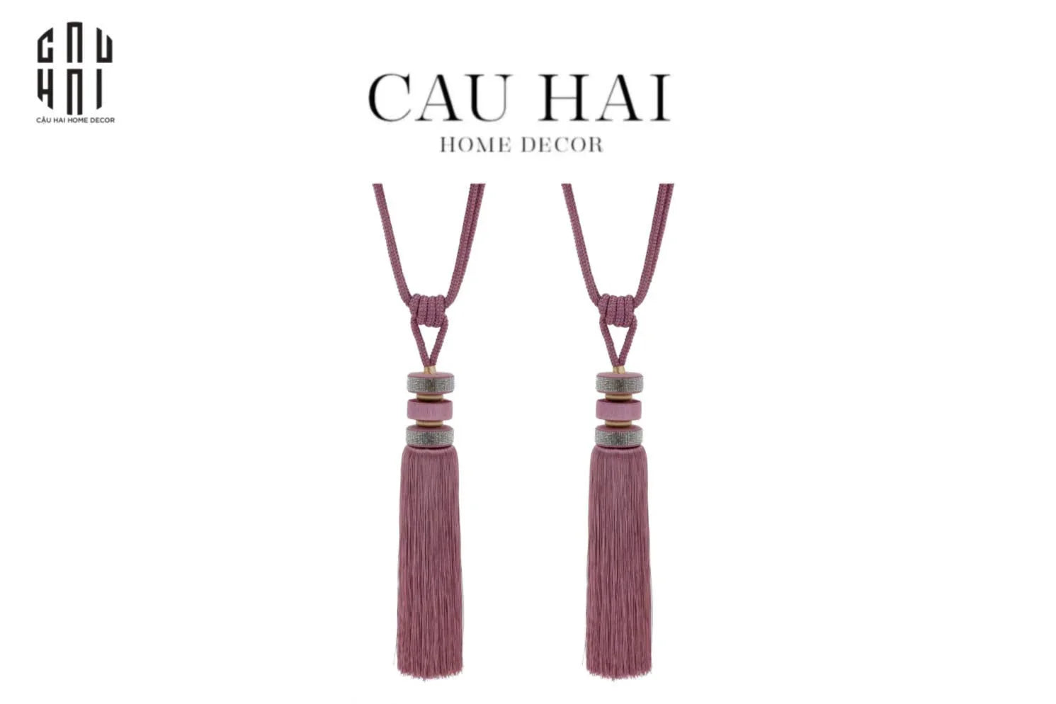 CỘT MÀN ĐÔI ROSE RADIANCE BLING BLING 2PCS - 85CM