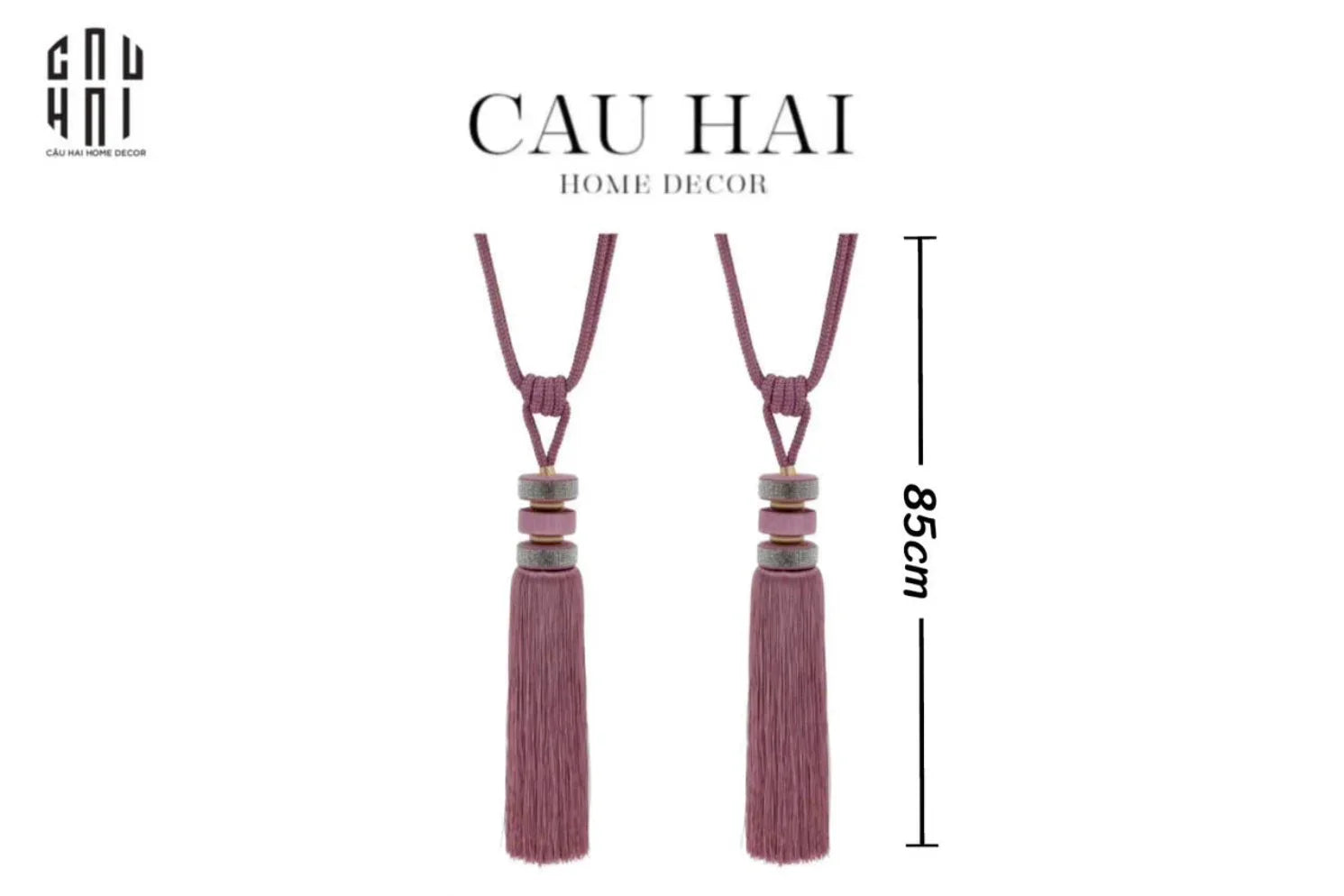 CỘT MÀN ĐÔI ROSE RADIANCE BLING BLING 2PCS - 85CM