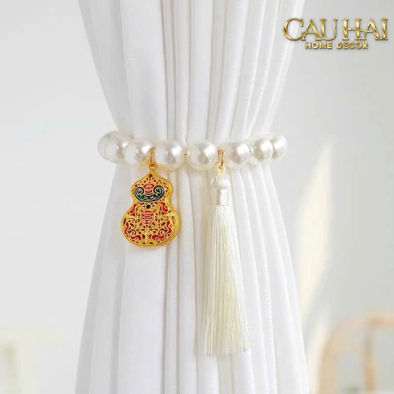 Curtain Holdbacks - Set 2 Cột Màn Ngọc Trai Perle de La Mer - CẬU HAI HOME DECOR