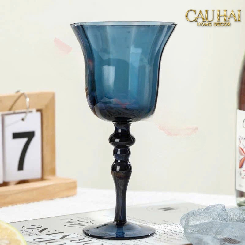 SET 2 LY OCEANIA ALANTIAN 320ML VINO ROSSO GLASSES - CẬU HAI HOME DECOR