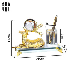 Đế Bút Golden Fortune-PHỤ KIỆN BÀN LÀM VIỆC-CẬU HAI HOME DECOR