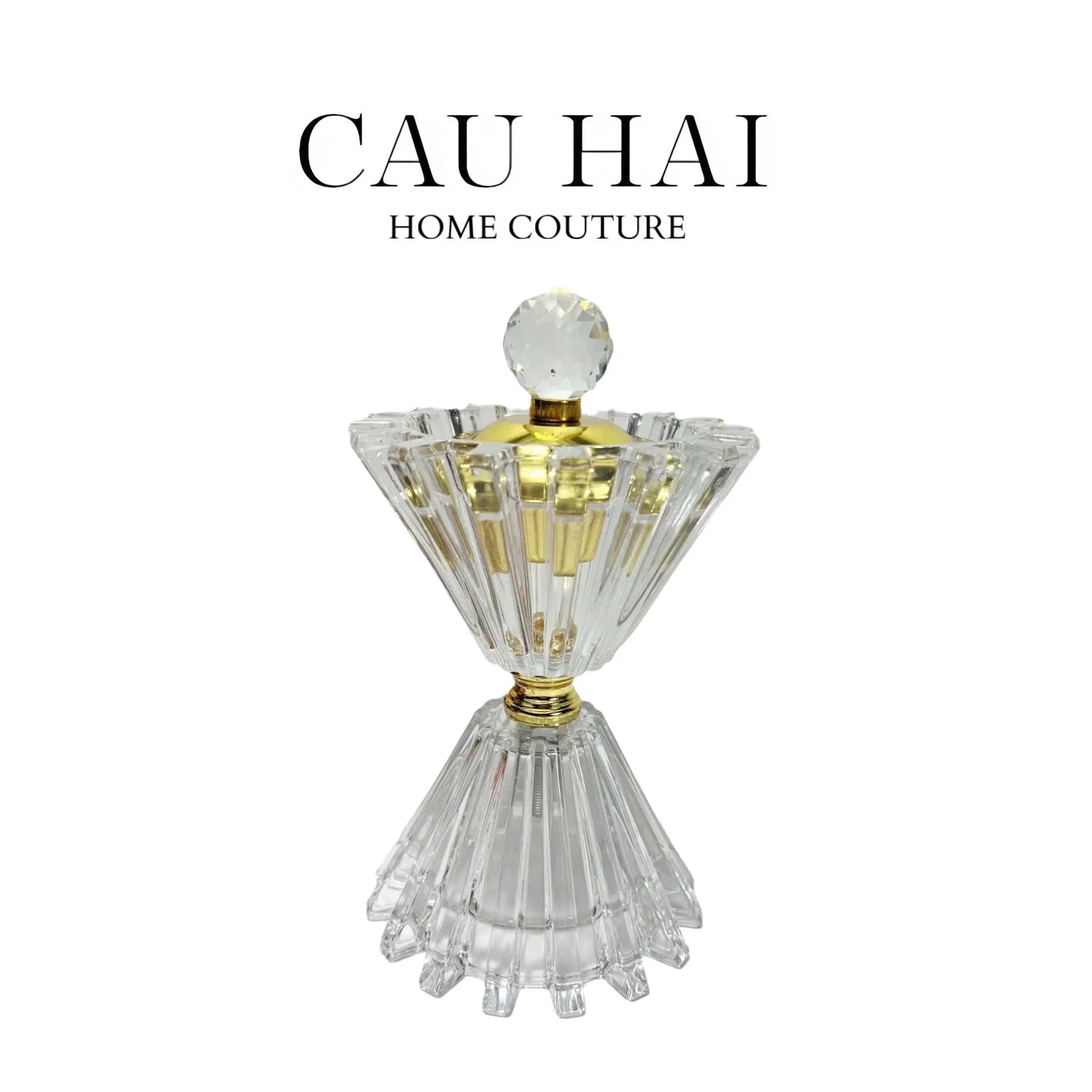 Đế Đốt Trầm Pha Lê La Robe De Lumiere-CẬU HAI HOME DECOR