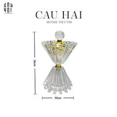 Đế Đốt Trầm Pha Lê La Robe De Lumiere-ĐỐT TRẦM & HƯƠNG THƠM-CẬU HAI HOME DECOR
