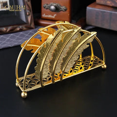 Đế Giấy Royale Persian Aurum Plumage Tissue Holder-CẬU HAI HOME DECOR