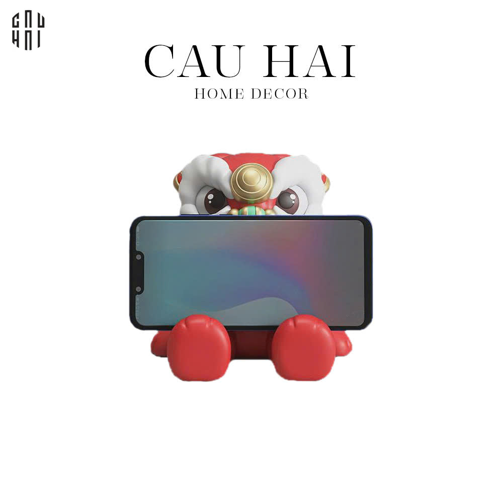 ĐẾ GIỮ ĐIỆN THOẠI KỲ LÂN-CẬU HAI HOME DECOR