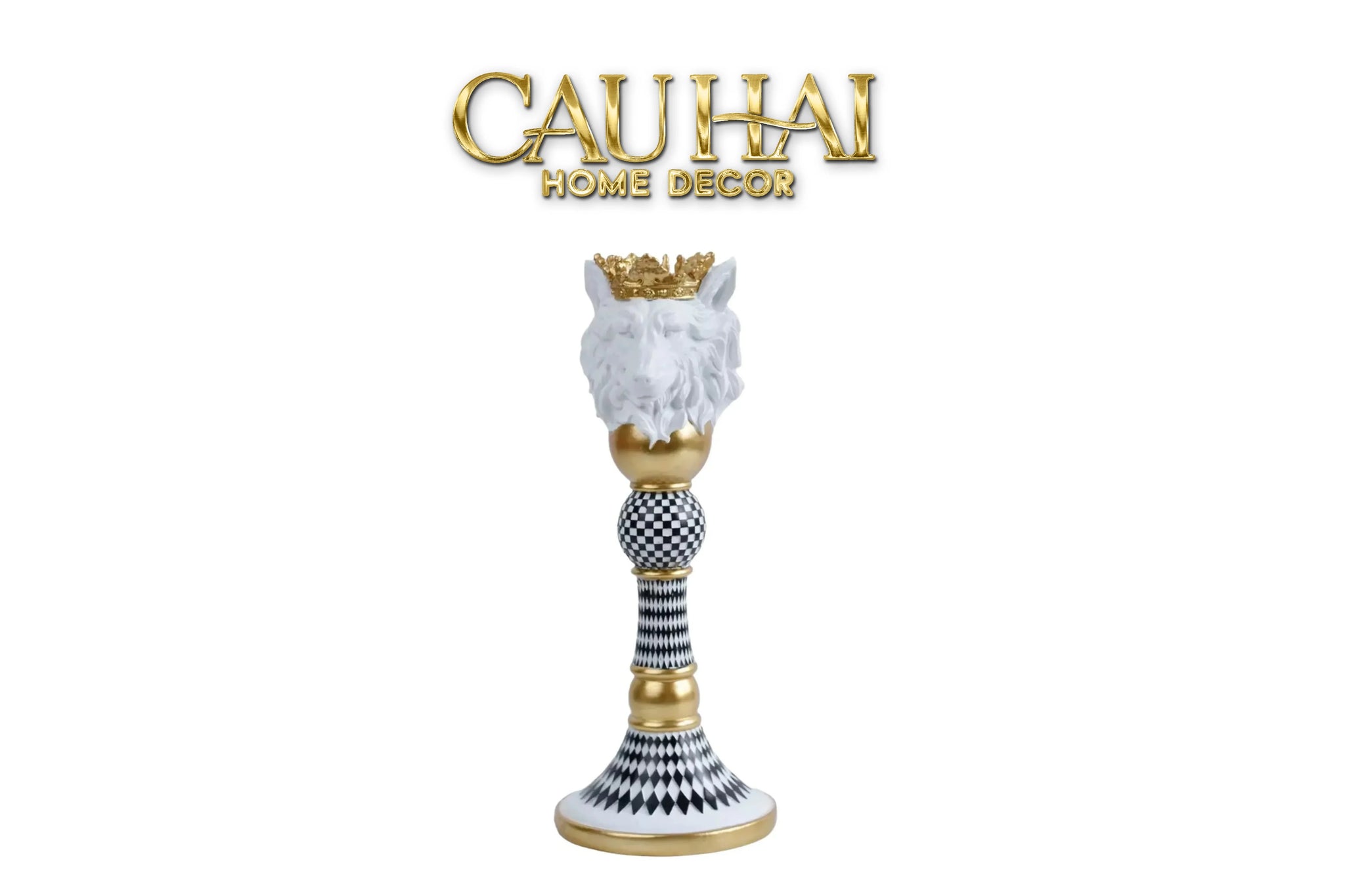 Đế Nến Animalier Réflexion Candle Holder-CẬU HAI HOME DECOR