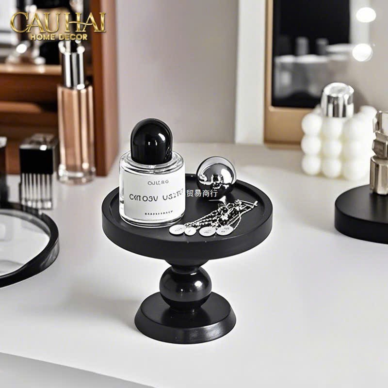 ĐẾ NẾN BLACK WOOD-5- Cậu Hai Home Decor