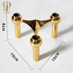 Đế Nến Gilded Hexalink Trilogy Module-ĐẾ NẾN-CẬU HAI HOME DECOR