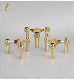 Đế Nến Gilded Hexalink Trilogy Module-ĐẾ NẾN-CẬU HAI HOME DECOR