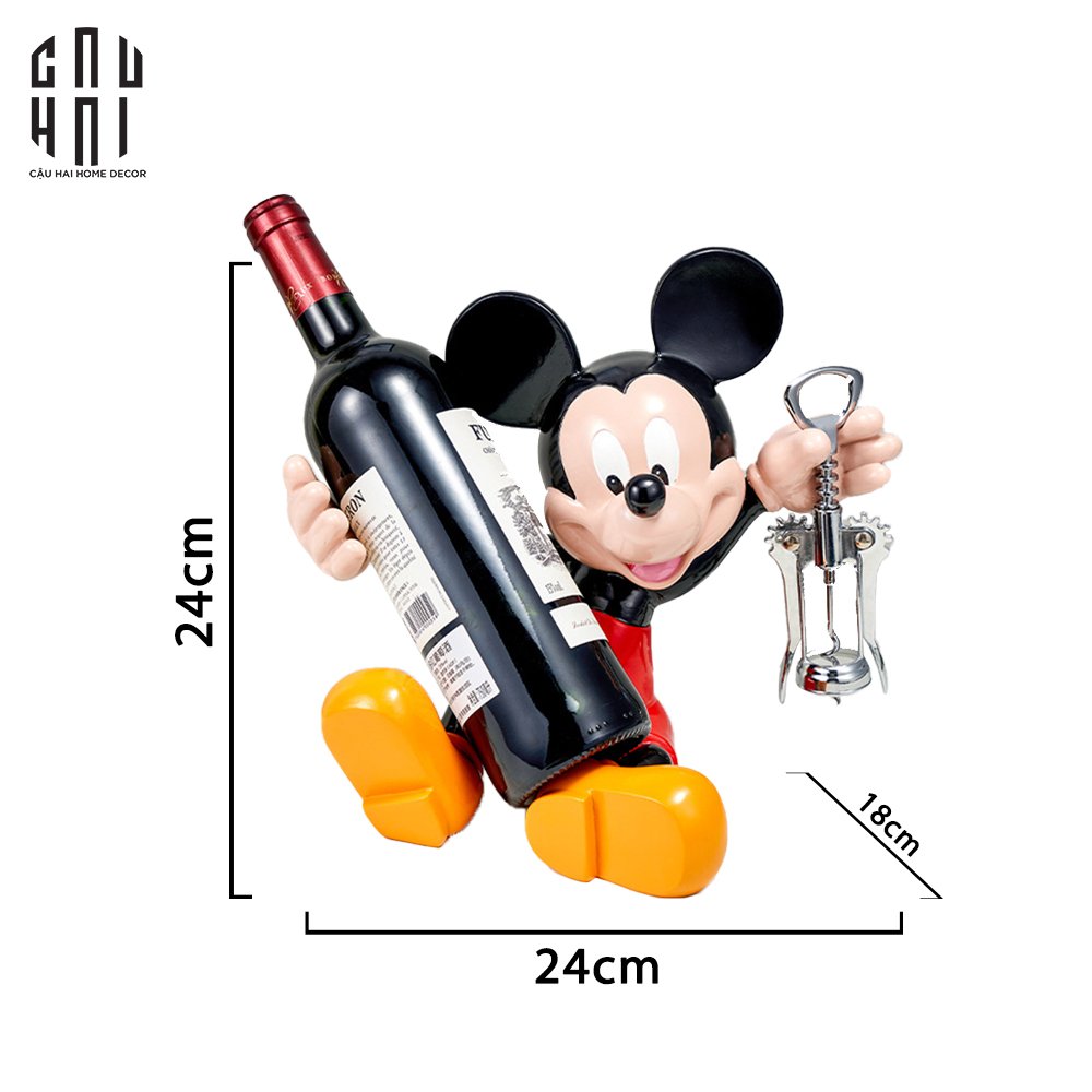 ĐẾ RƯỢU CLASSIC MICKEY MOUSE - CẬU HAI HOME DECOR