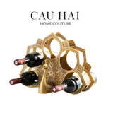 ĐẾ RƯỢU GOLDEN BRONZE PHOENIX SS25-CẬU HAI HOME DECOR