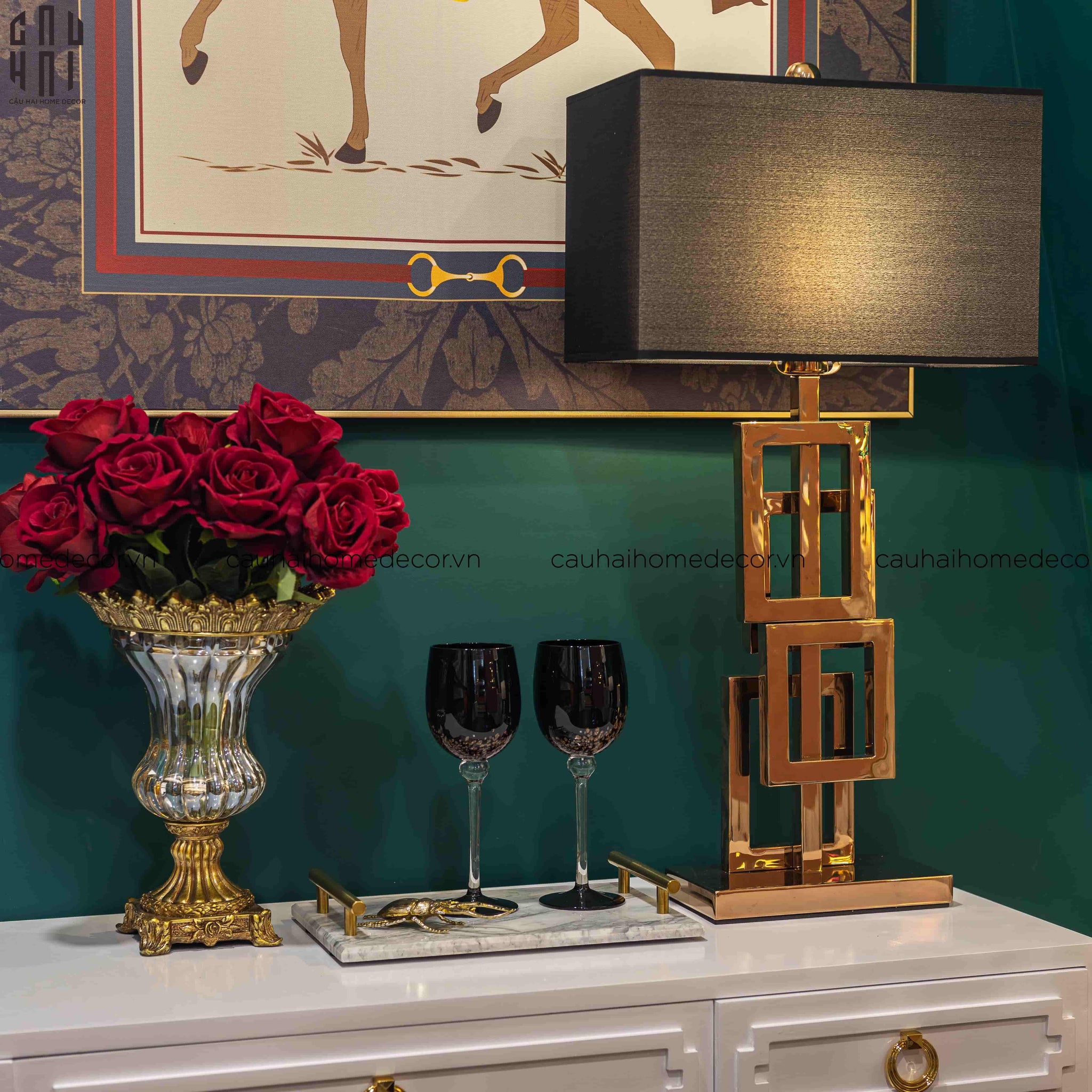 Đèn Bàn Barbara - Barbara Side Table Lamp-ĐÈN BÀN-CẬU HAI HOME DECOR