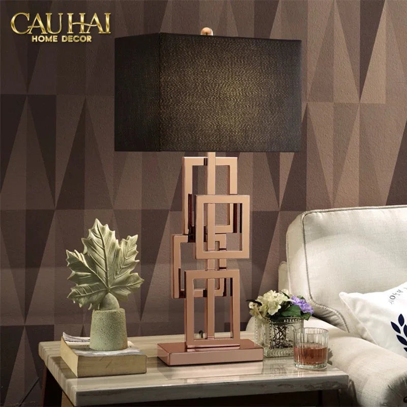 Đèn Bàn Barbara - Barbara Side Table Lamp-CẬU HAI HOME DECOR