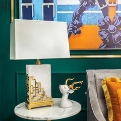 Đèn Bàn Clayton - Clayton Side Table Lamp-ĐÈN BÀN-CẬU HAI HOME DECOR