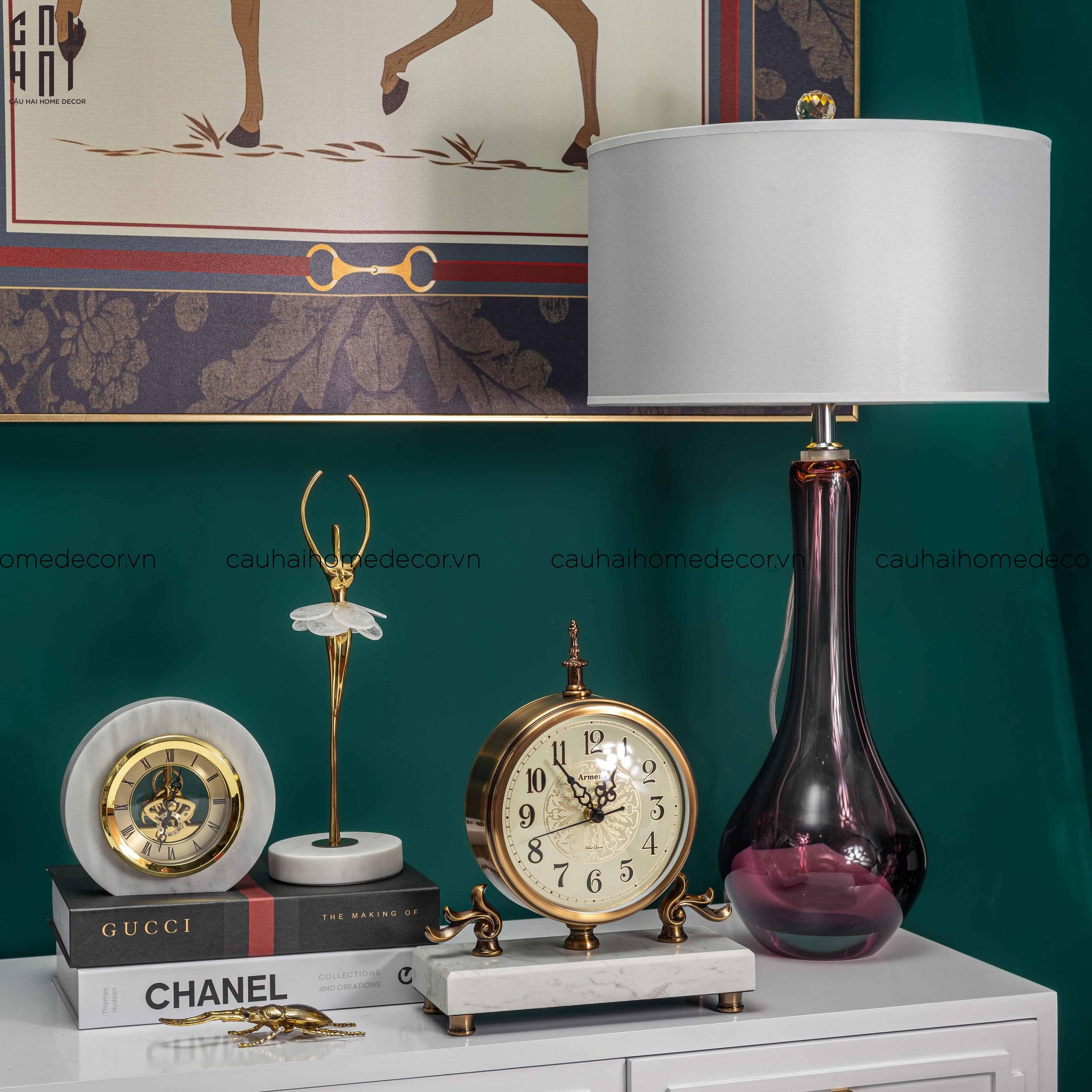 Đèn Bàn Esther - Esther Side Table Lamp-ĐÈN BÀN-CẬU HAI HOME DECOR