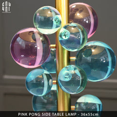 Đèn Bàn Marble Lumière Météore Pink Pong H45-CẬU HAI HOME DECOR