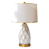 Đèn Bàn Martha Porcelain Side Table Lamp - CẬU HAI HOME DECOR