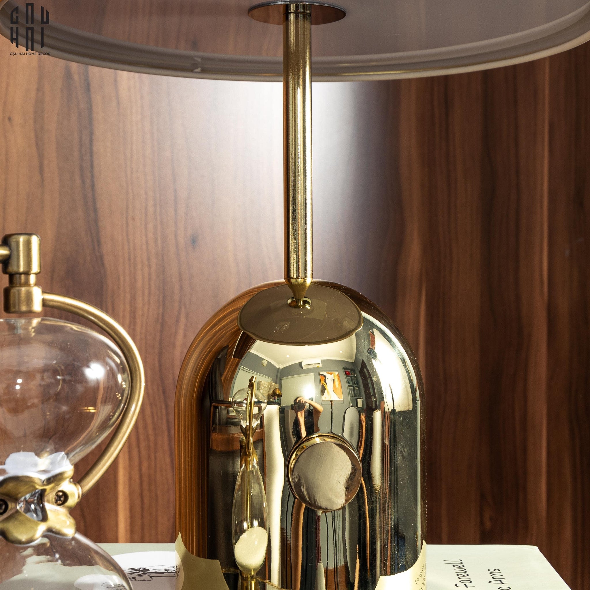 ĐÈN BÀN NIXON - NIXON GILDED TABLE LAMP