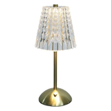Đèn Bàn Pin Sạc 3 Chế Độ Acrylic Diamond Aurora Table Lamp 13x30 - CẬU HAI HOME DECOR