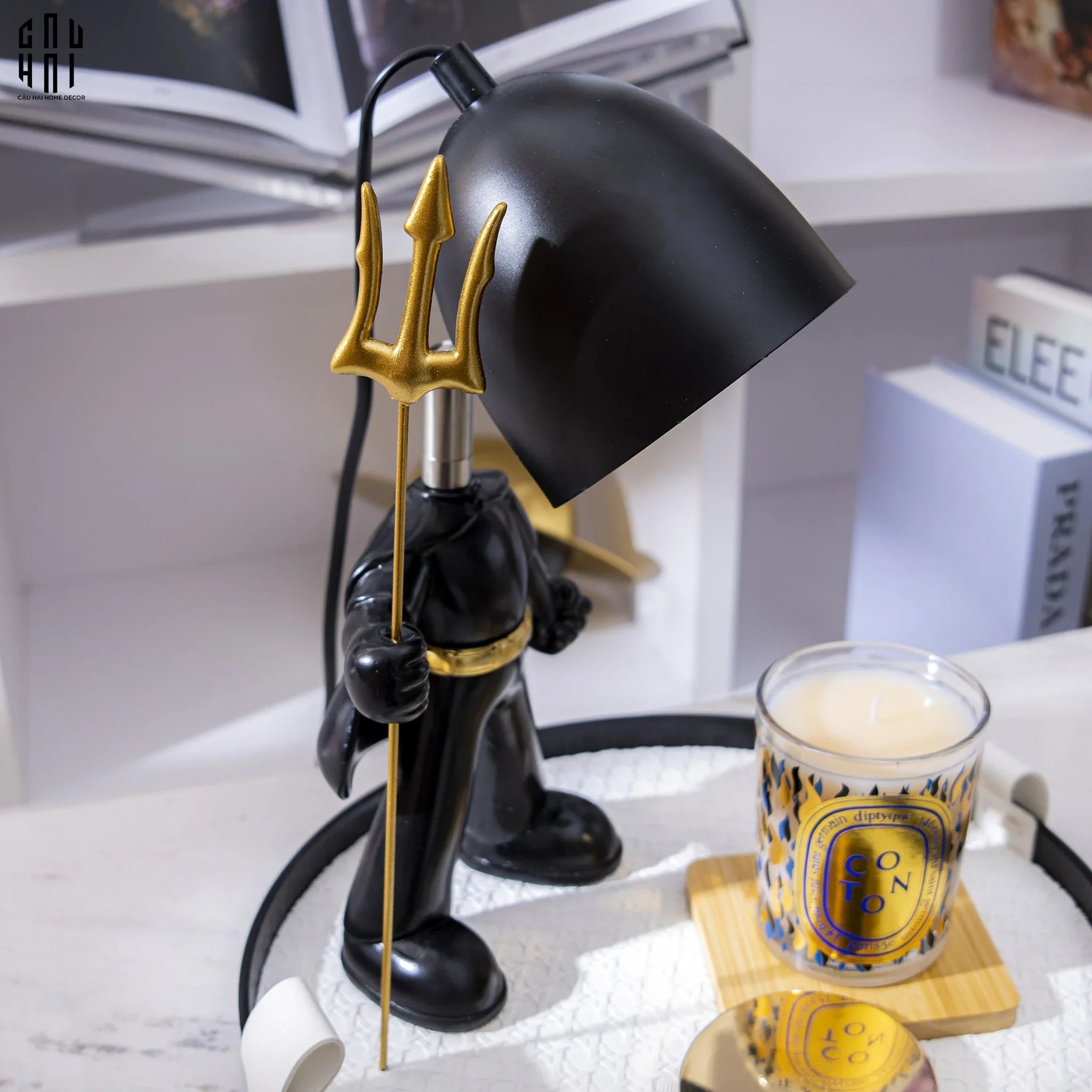 ĐÈN ĐỐT NẾN HENRY-CẬU HAI HOME DECOR