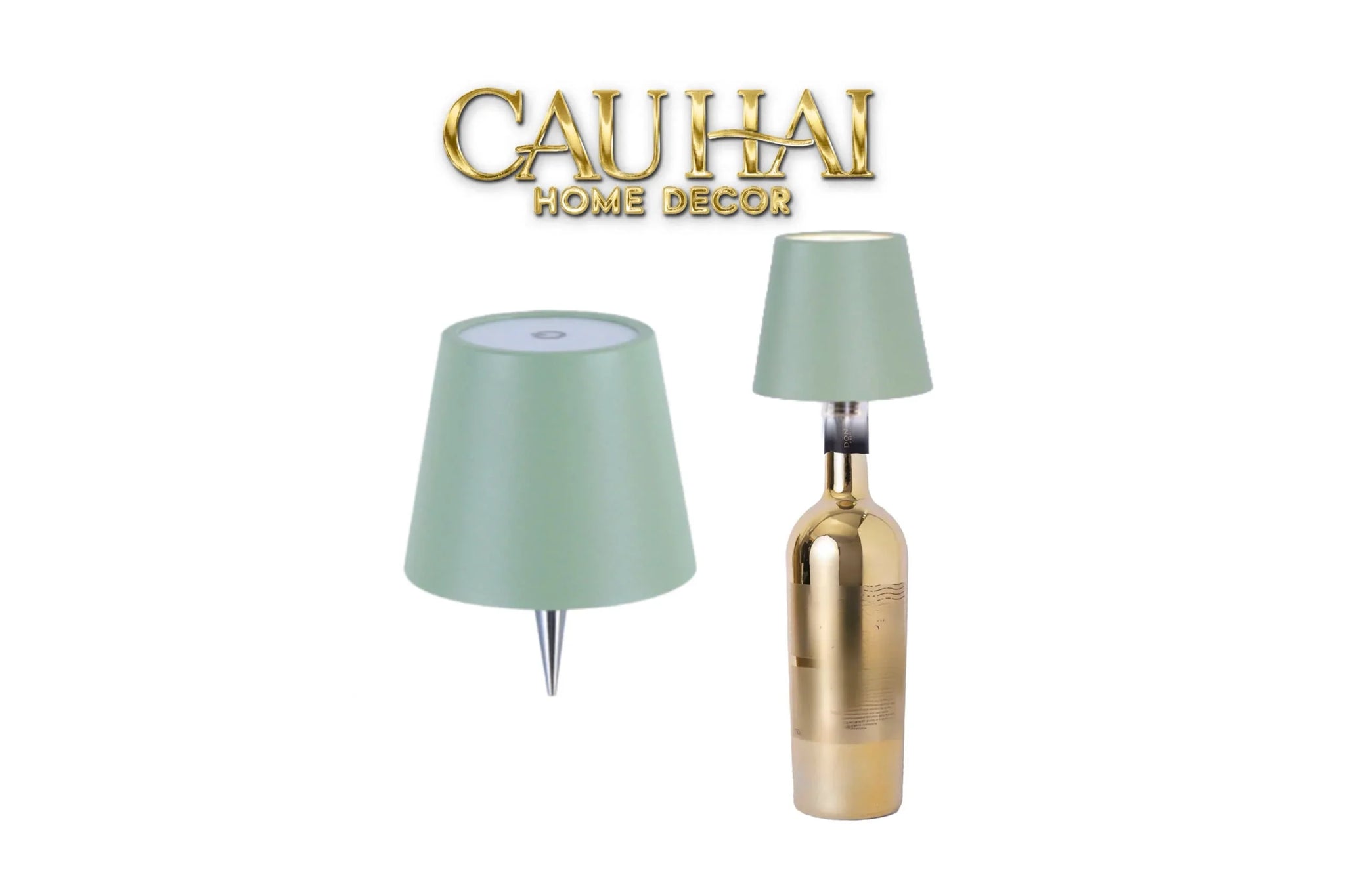 Đèn Led Nút Chai Clip-On Lumière Bottle Lamp - Aqua-Green-CẬU HAI HOME DECOR
