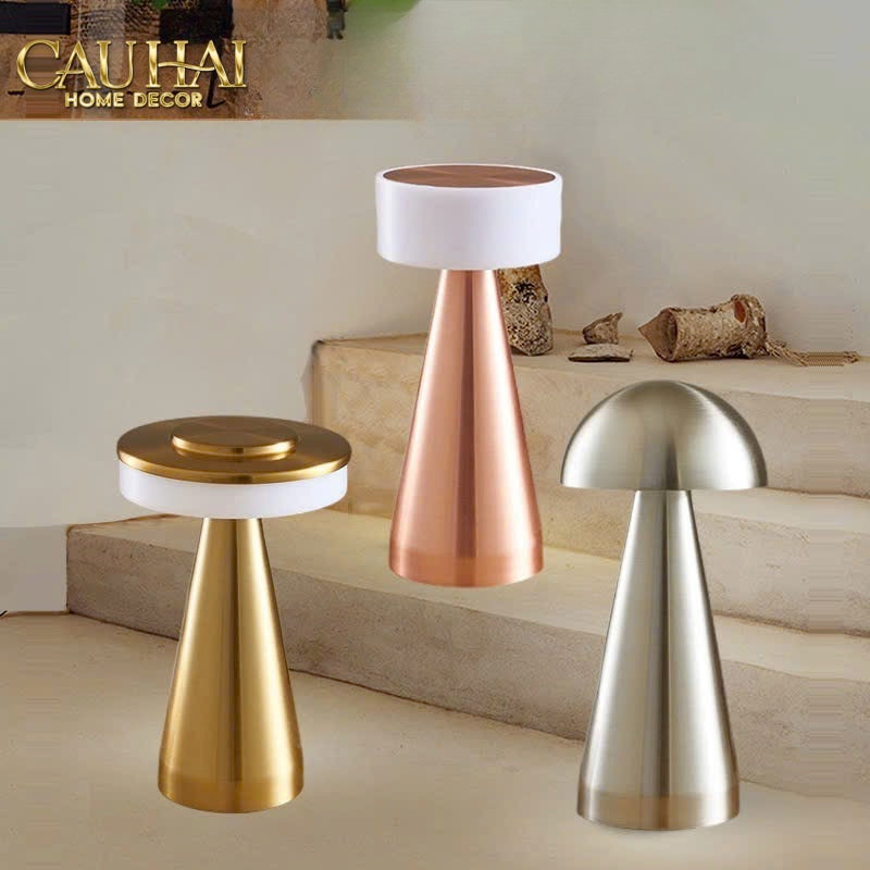 Đèn Mặt Trăng Golden Lunar Orbit Lamp - CẬU HAI HOME DECOR