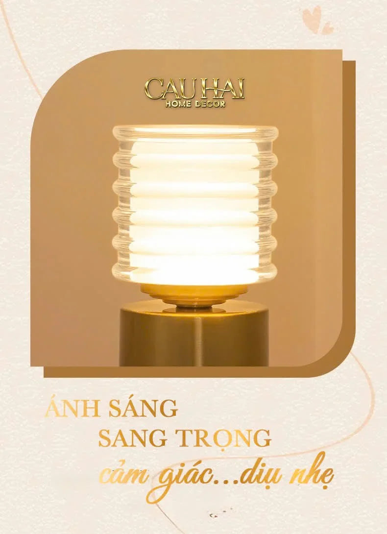 ĐÈN NGỦ ĐỂ BÀN AURORA COIL