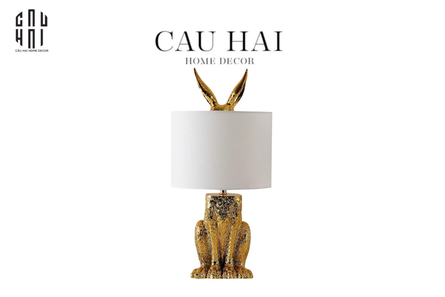 ĐÈN NGỦ ĐỂ BÀN GILDED RABBIT