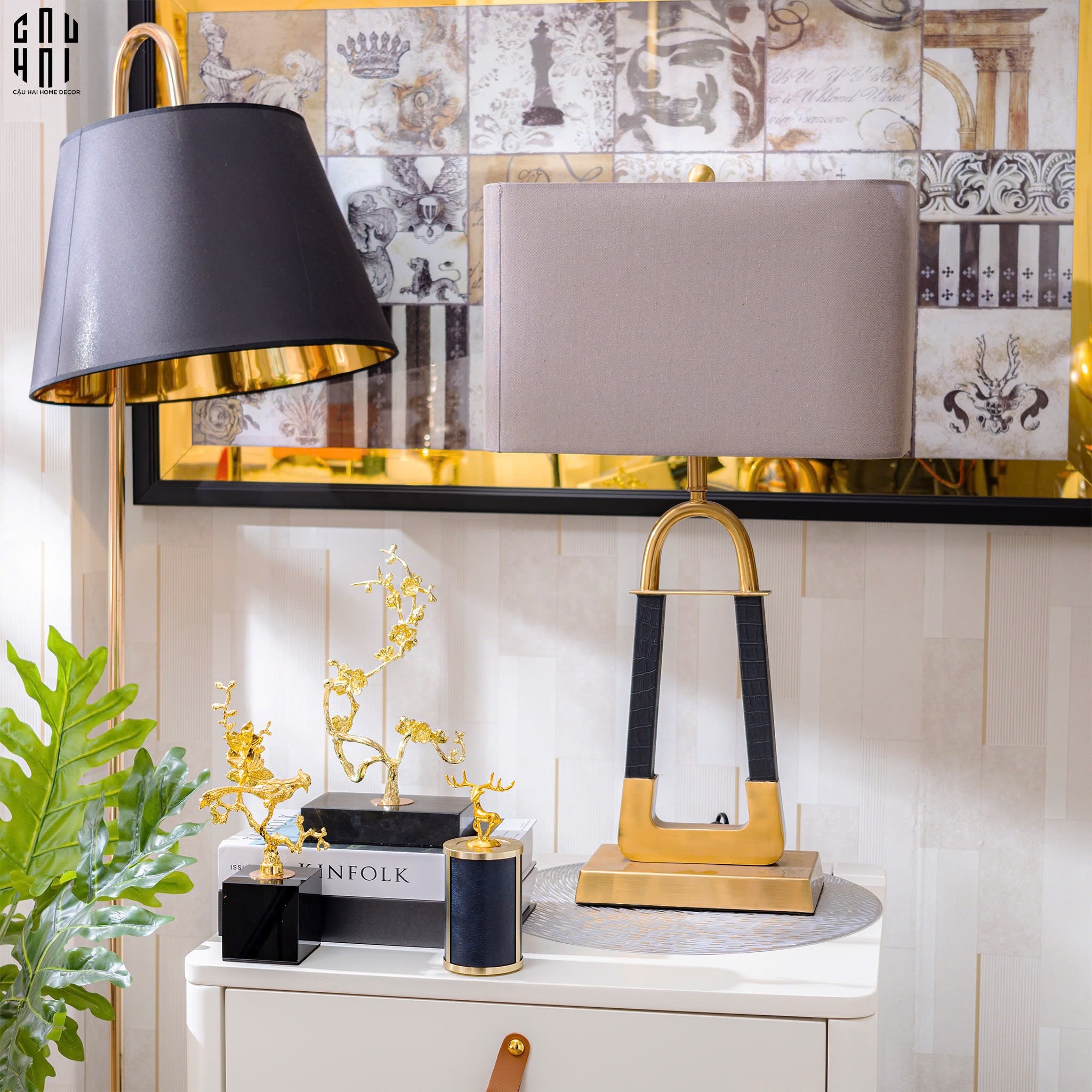 ĐÈN NGỦ TRIOMPHE - TRIOMPHE TABLE LAMP-7- Cậu Hai Home Decor