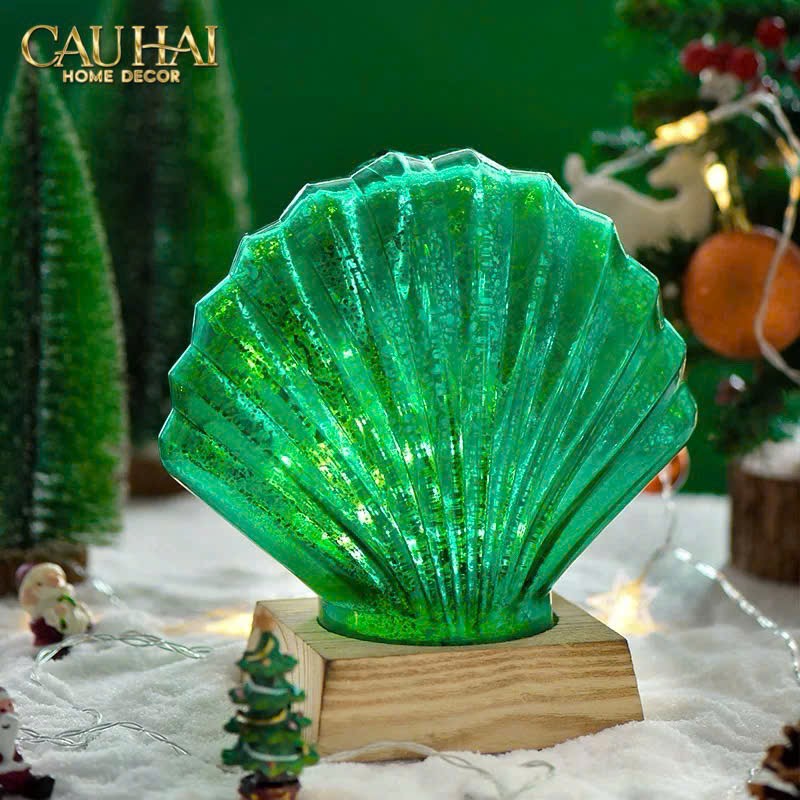 Đèn Trang Trí Emerald Sea - Shell Crystal Light - CẬU HAI HOME DECOR